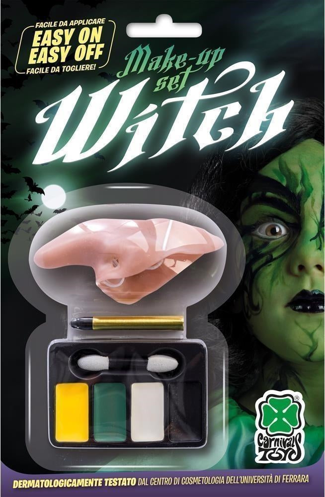 Carnival Toys: 9462: Set Trucco Strega Con Naso In Blister