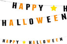Carnival Toys: Festone Happy Halloween In Feltro H.Cm.5 Lungh.Cm.120 Ca. In Busta Con Cavallotto
