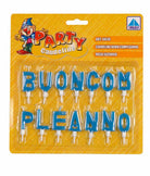 Giocoplast: Buon Compleanno - 24 Candeline Rosa+Azzurre