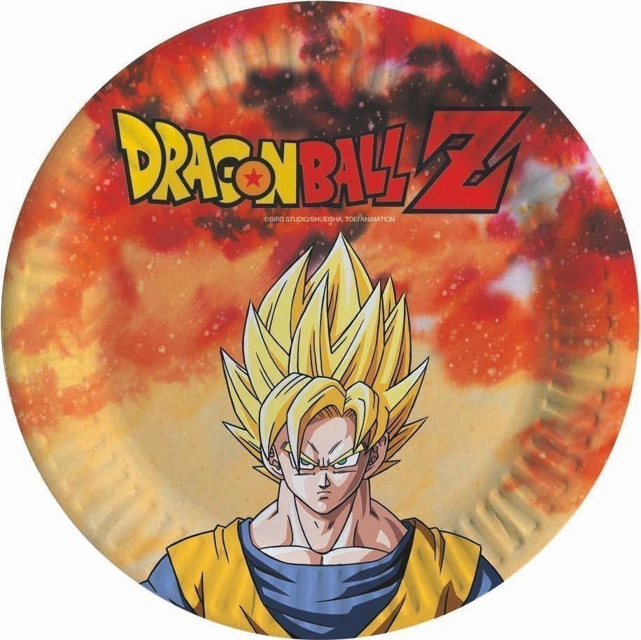 Dragon Ball Z: 8 Piatti 18 Cm