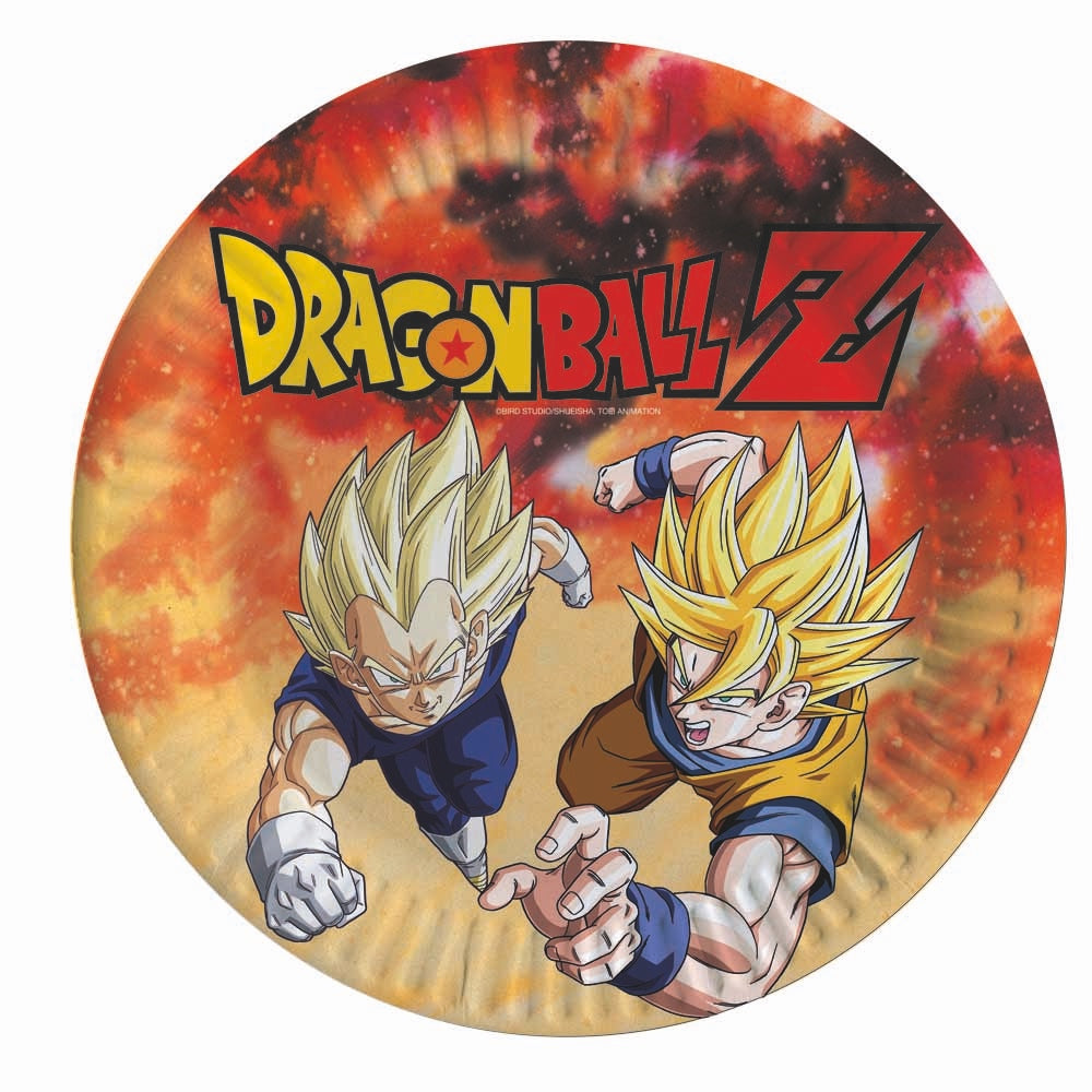 Dragon Ball Z: 8 Piatti 23 Cm