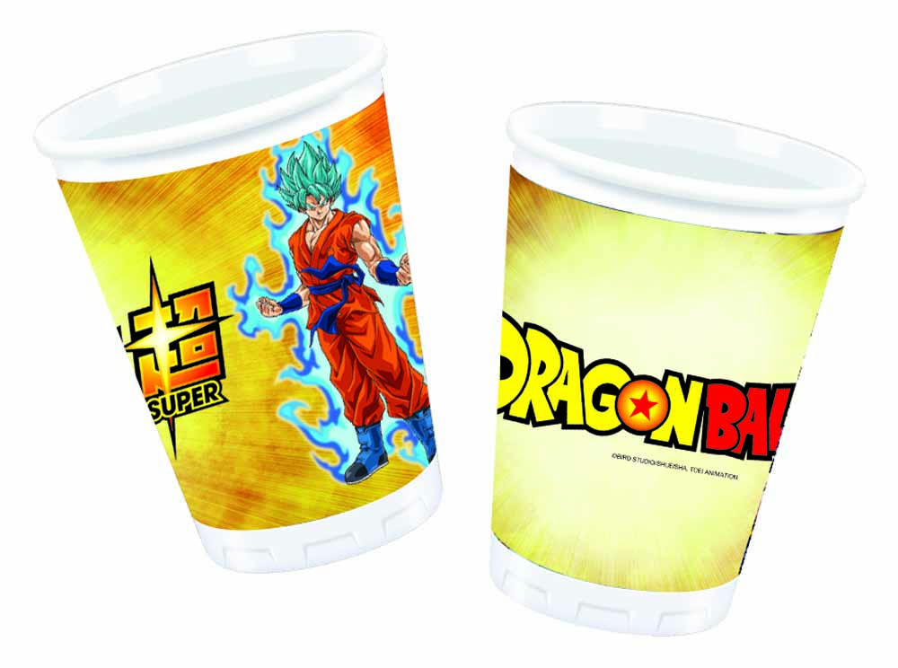 Dragon Ball - 8 Bicchieri 200 Ml