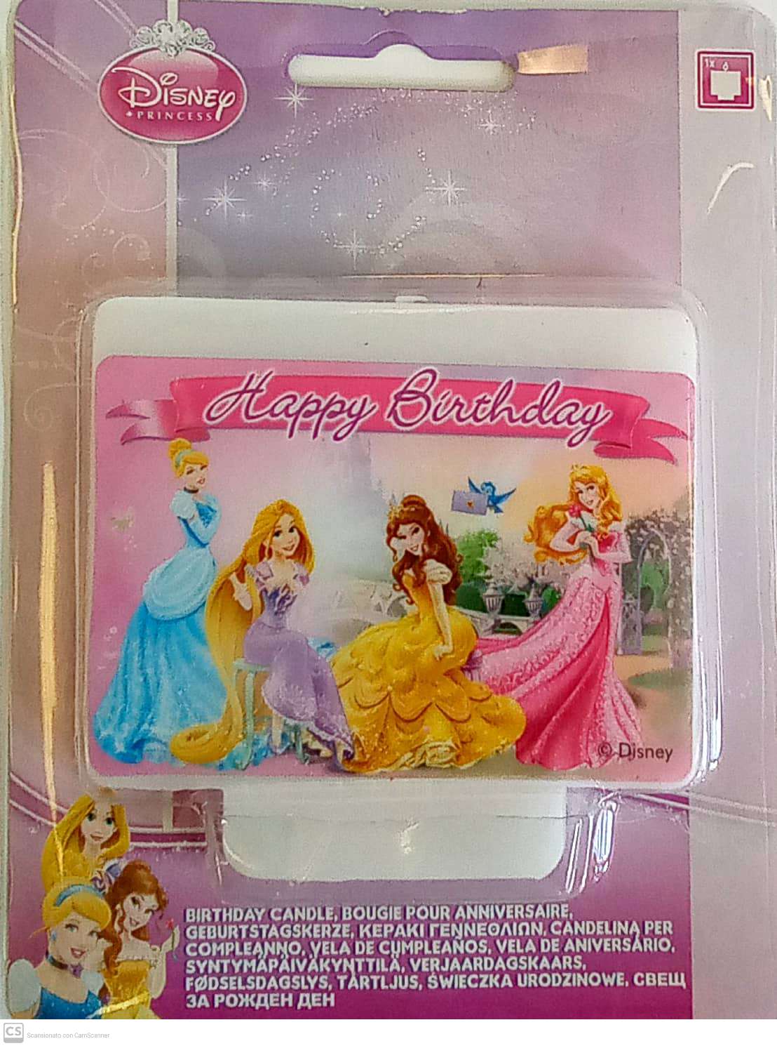 Disney: Principesse Disney - Candela Happy Birthday