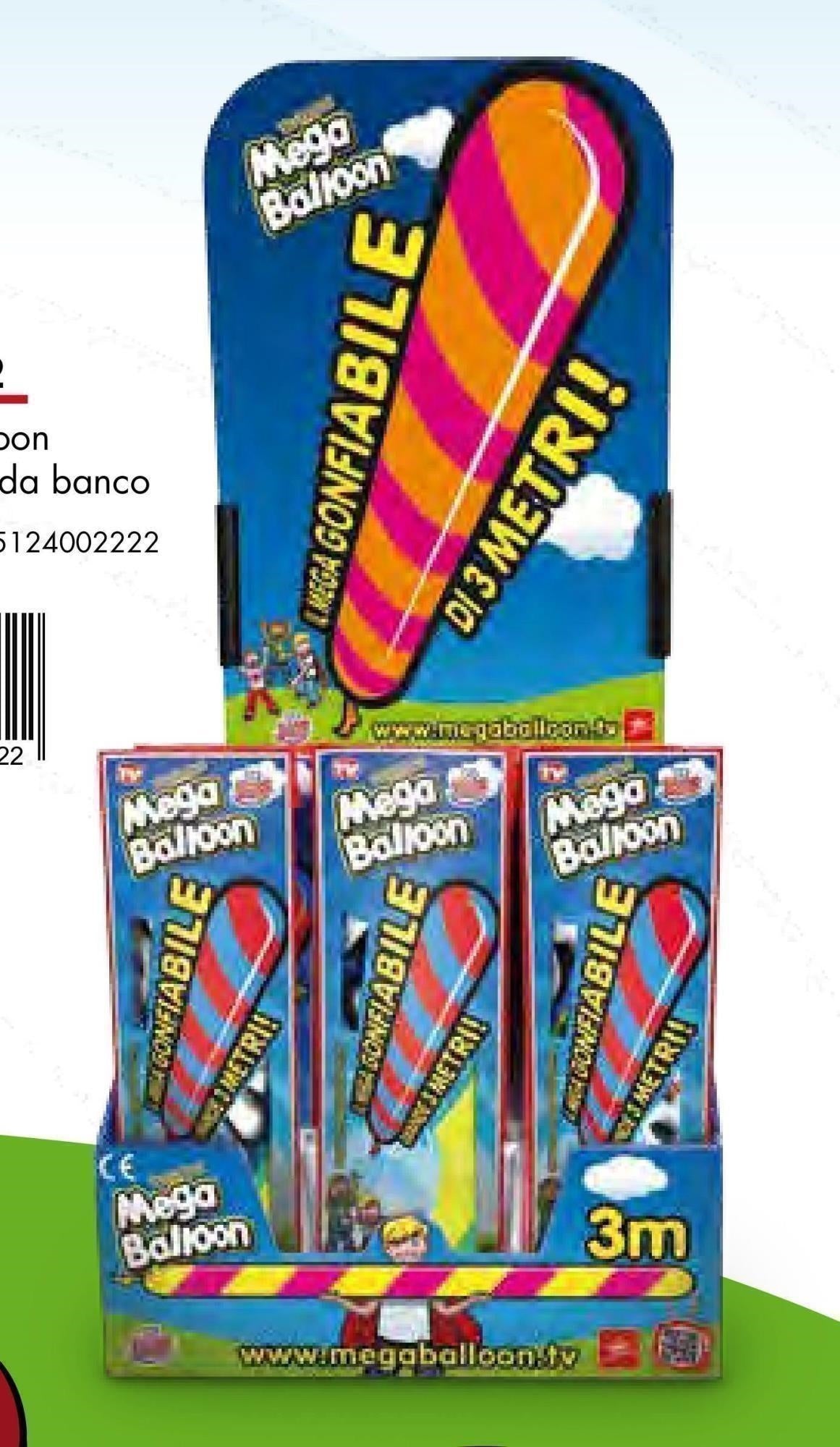 Grandi Giochi: Mega Balloon - Mega Gonfiabile 3 Metri