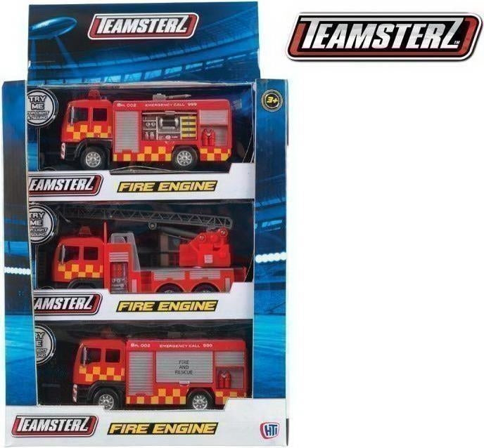 Teamsterz: Grandi Giochi - Camion Pompieri Die Cast (Assortimento)