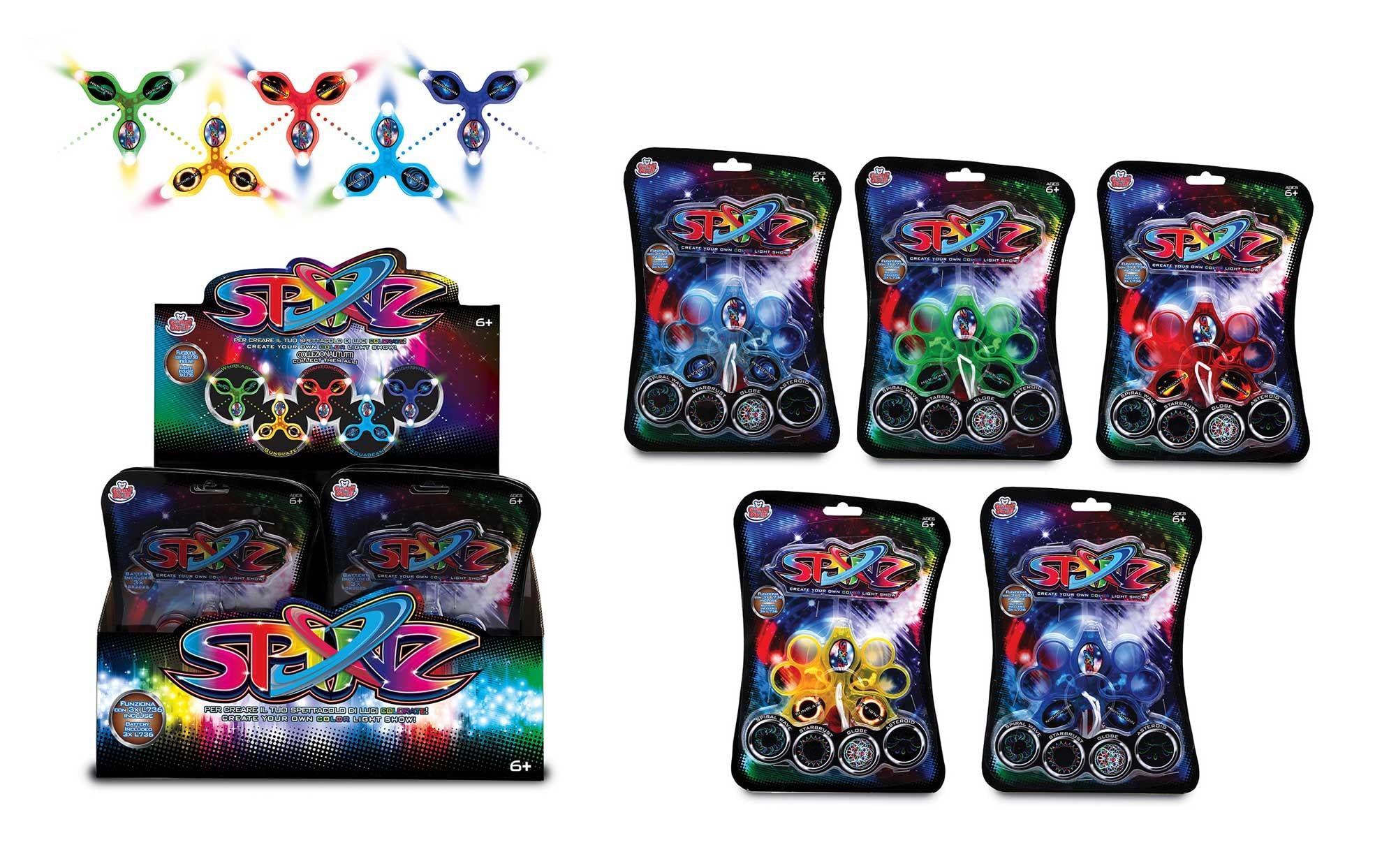 Spinz: Grandi Giochi - Fidget Spinner (Assortimento)