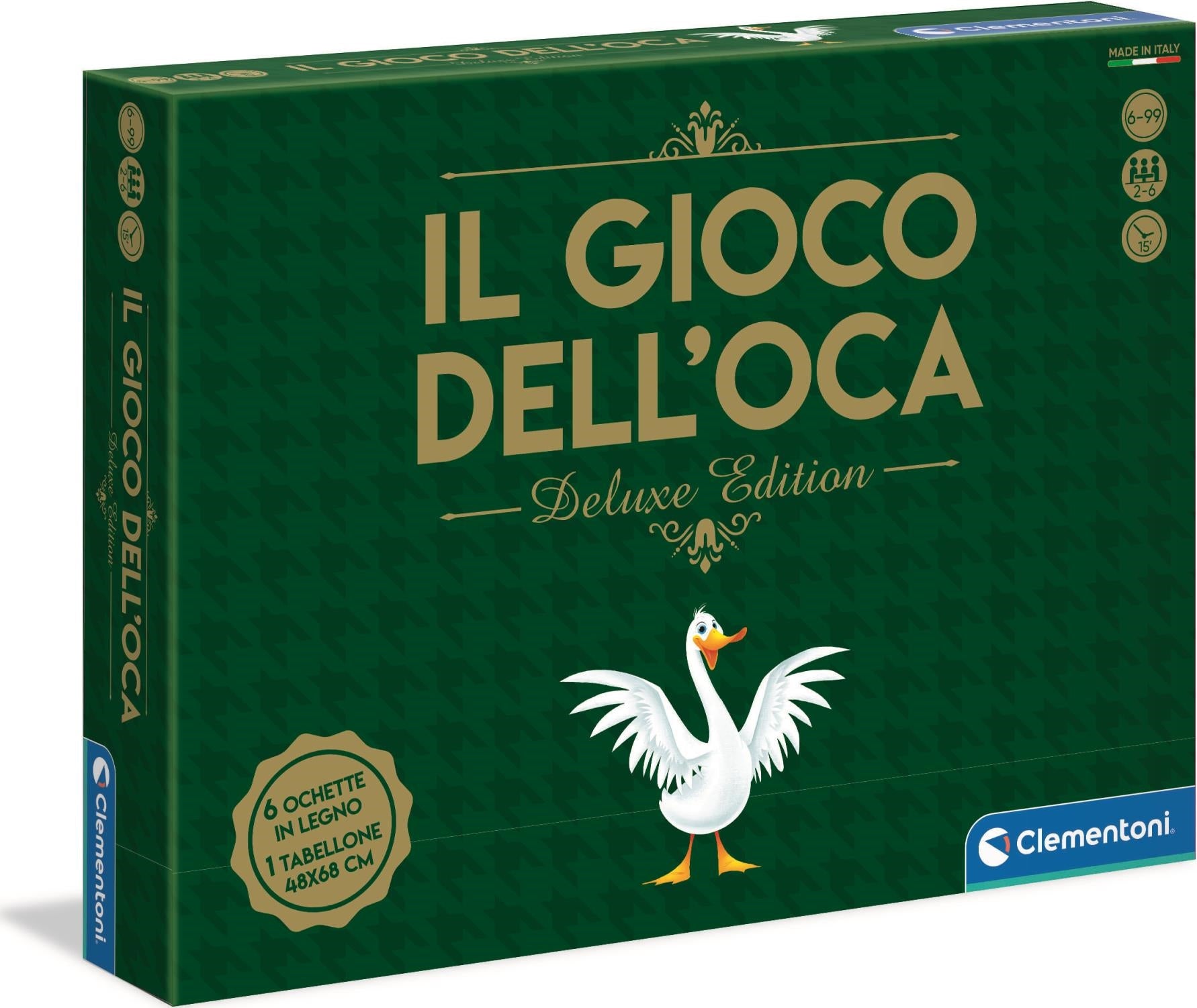 Clementoni: Board Games Il Gioco DellOca Deluxe