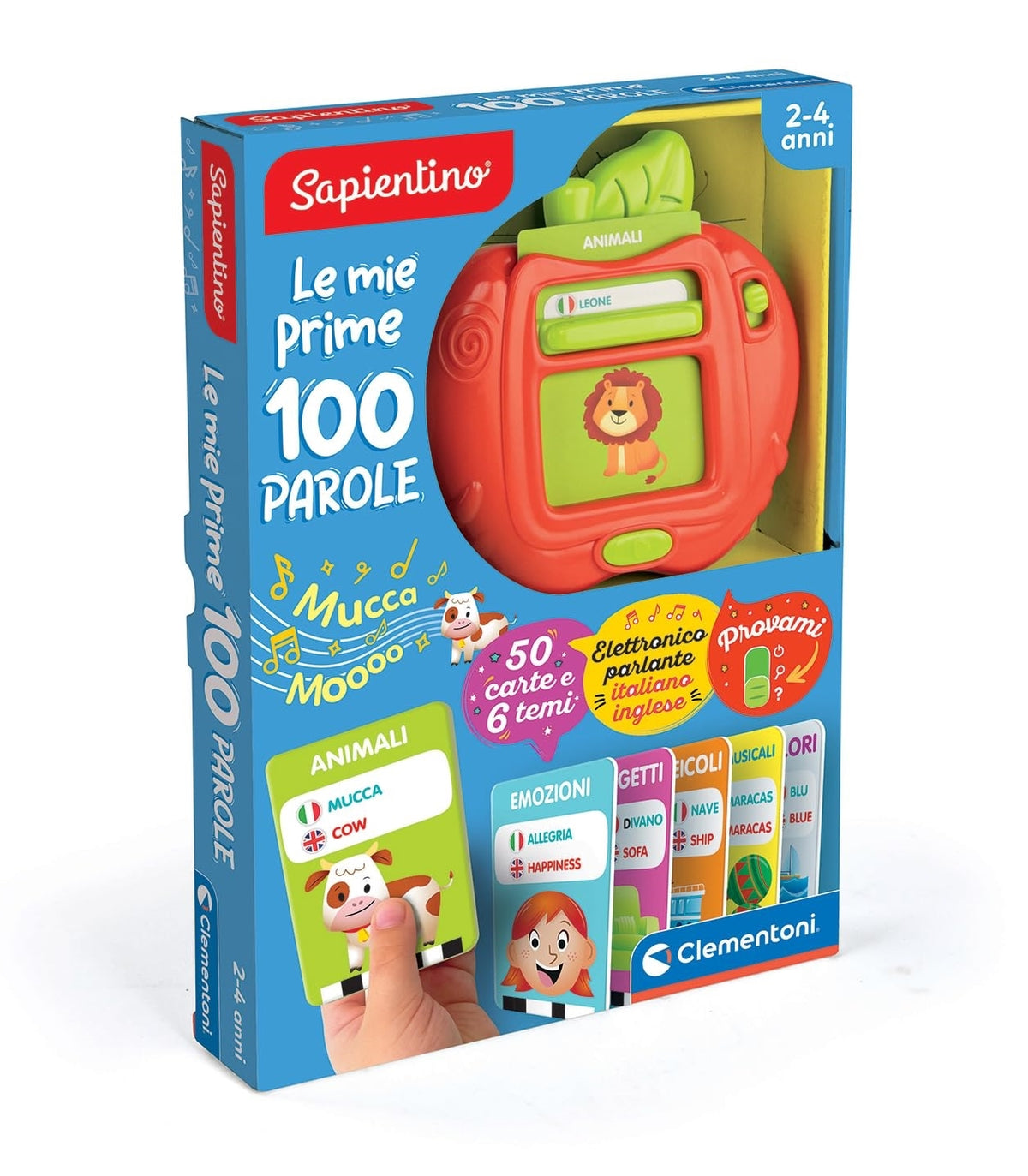 Clementoni Educativi Giochi Sapientino Ela Le Mie Prime 100 Parole