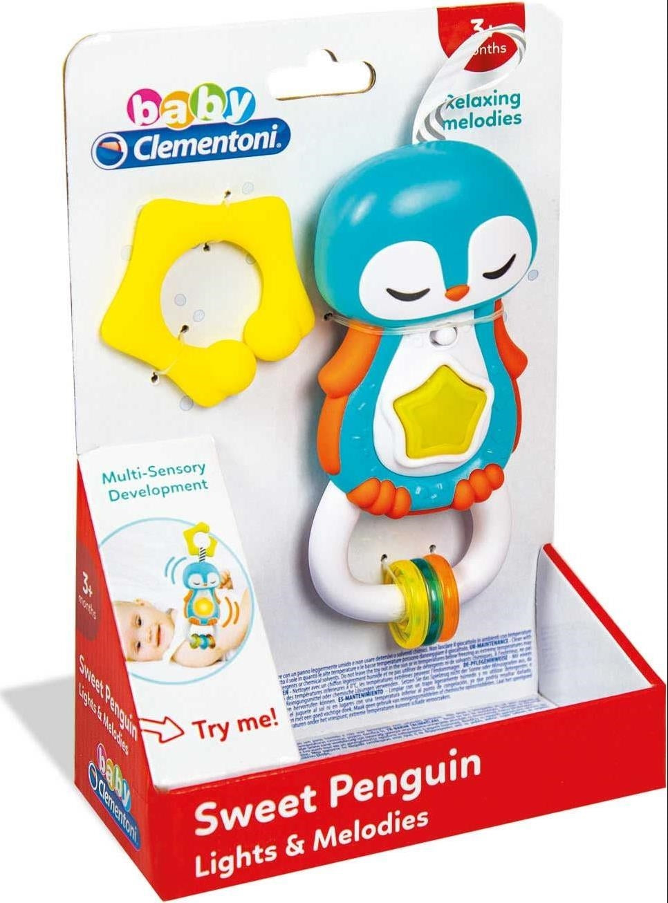 Clementoni: Baby - Sonaglino Pinguino Interattivo