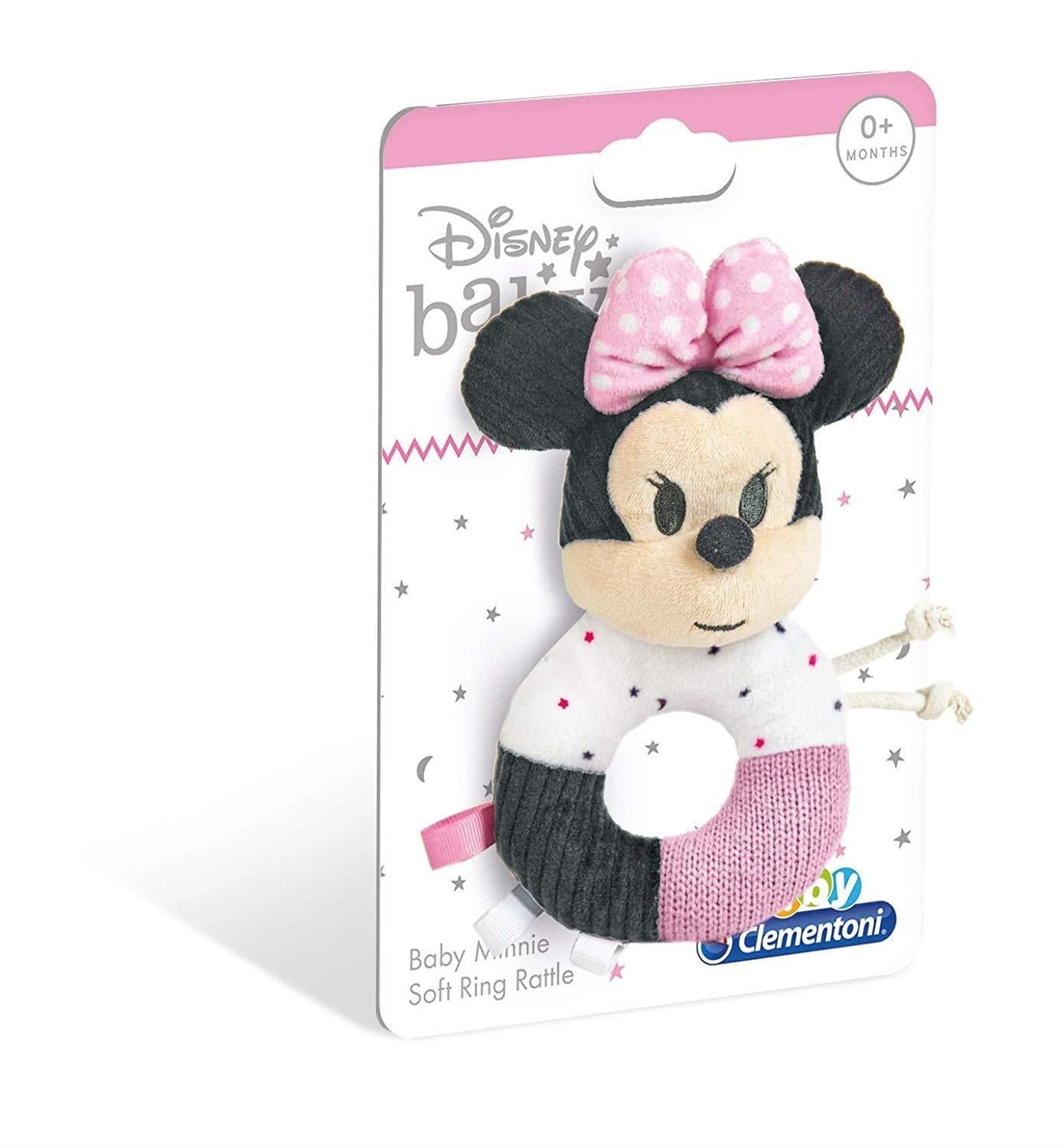Clementoni: Baby - Baby Minnie Morbido Anello Sonaglino