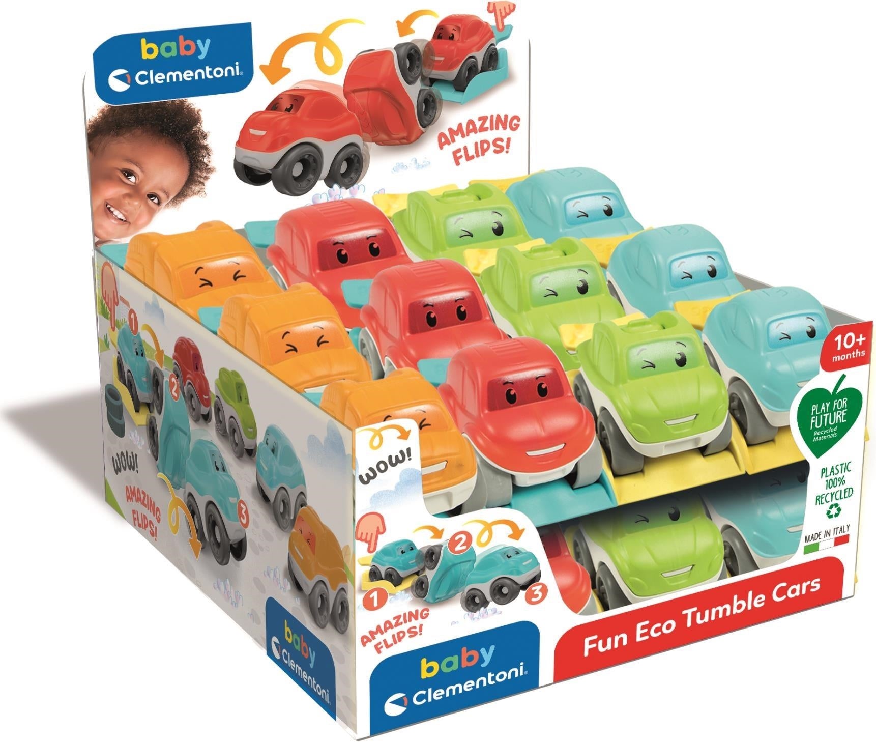 Clementoni: Baby - Fun Thumbling Eco Cars (Assortimento)