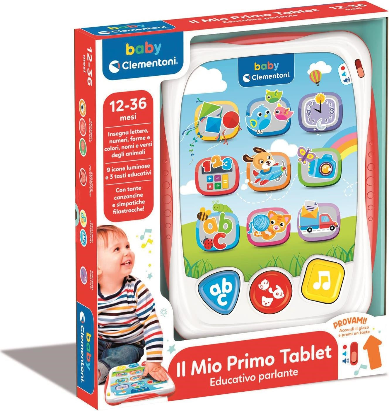 Clementoni: Baby Prima Infanzia Il Mio Primo Tablet