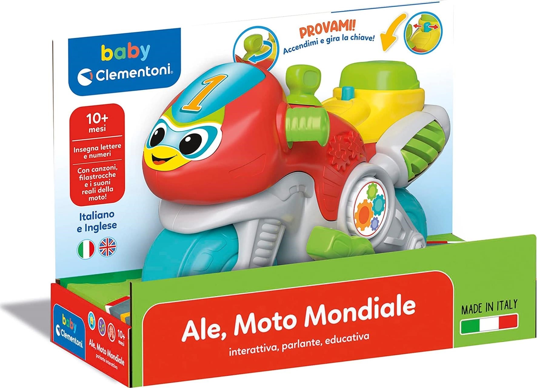 Clementoni: Baby Ale Moto Mondiale Made In Italy