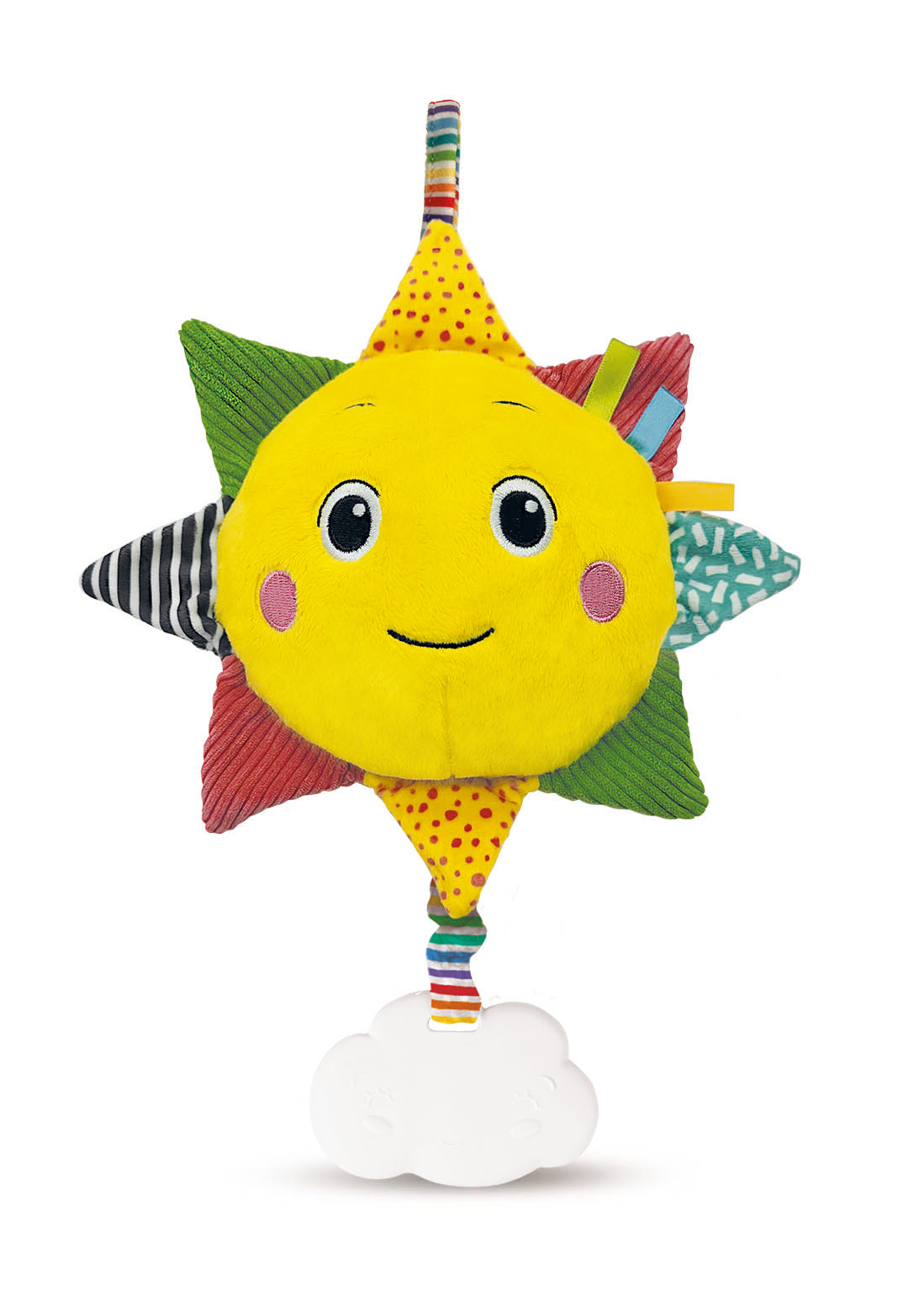 Clementoni: Baby For You Prima Infanzia Soft Sun Musical Plush