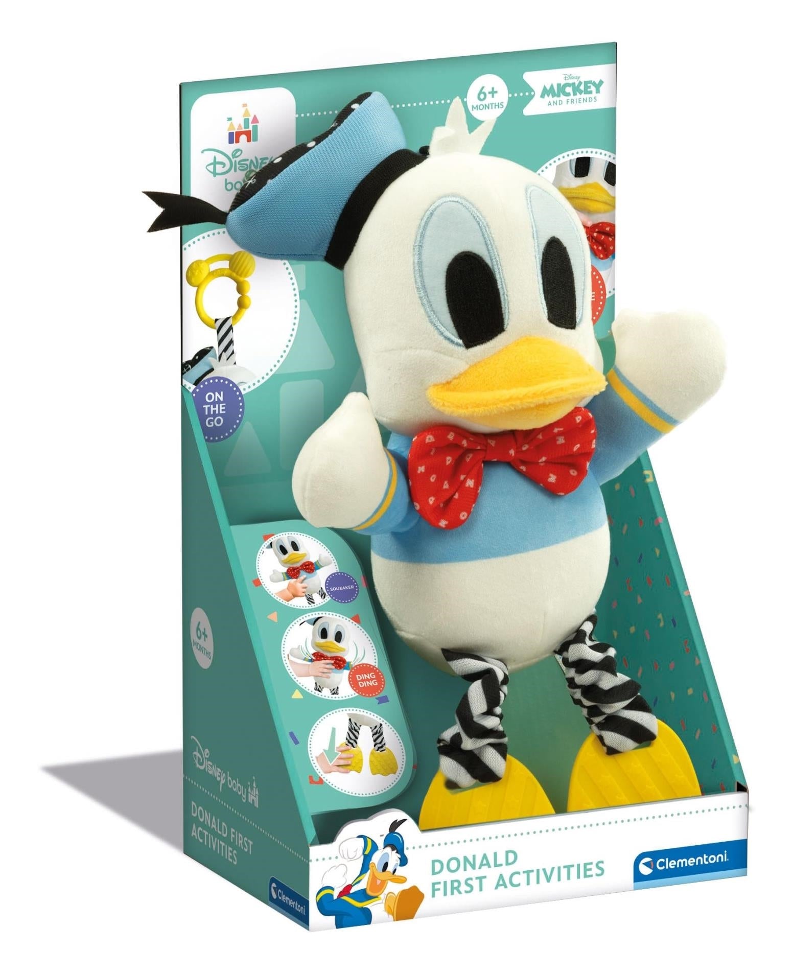 Baby Clementoni Walt Disney Paperino Prime Attivita Made In Italy