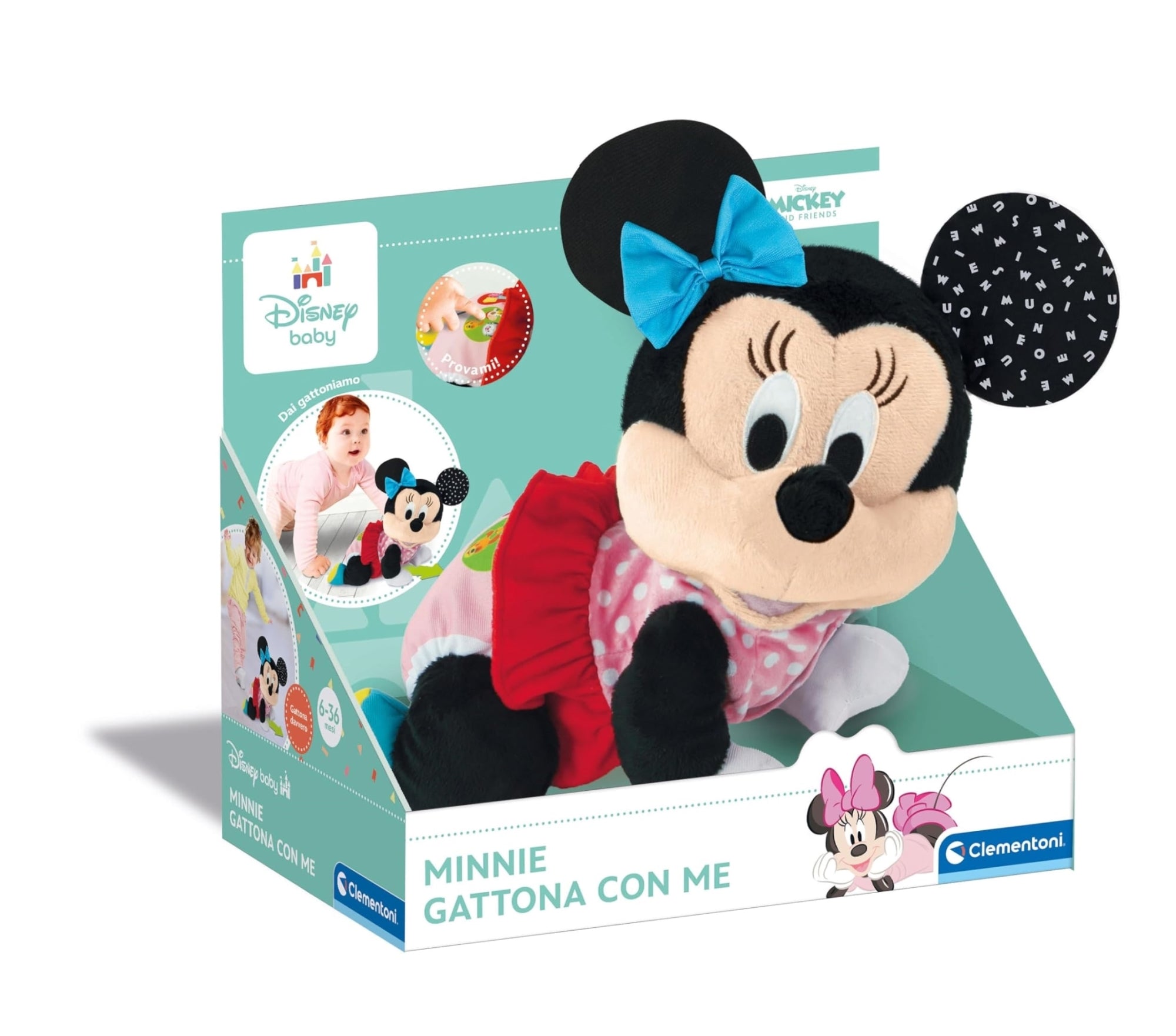 Clementoni Baby Clementoni Walt Disney Baby Minnie Gattona Con Me