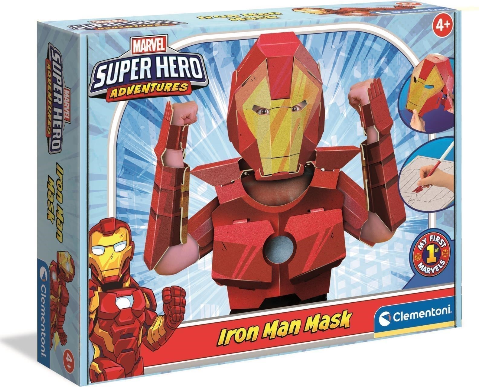 Clementoni: Play Creative Play Creative Iron Man Mask