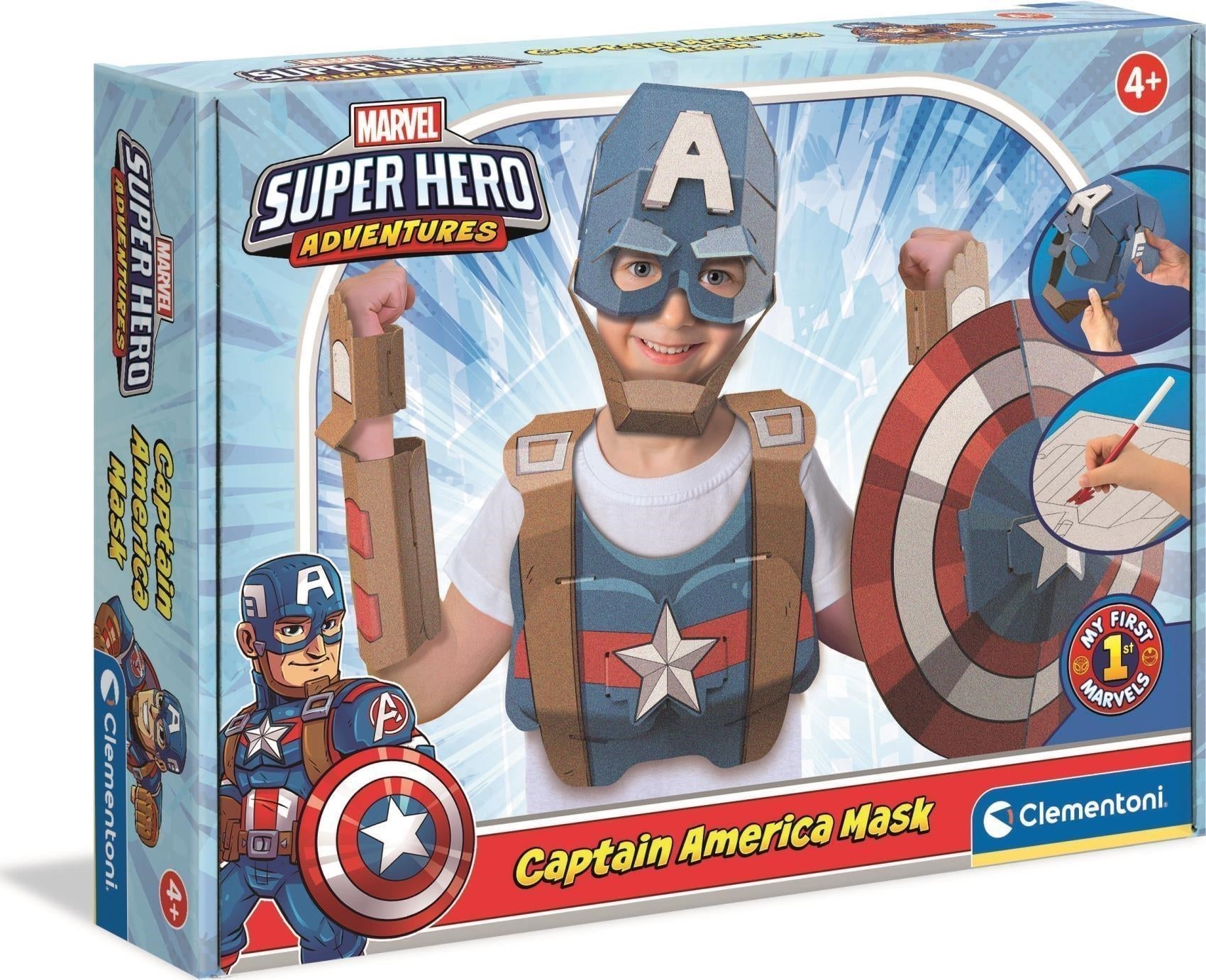 Clementoni: Play Creative Play Creative Captain America Mask