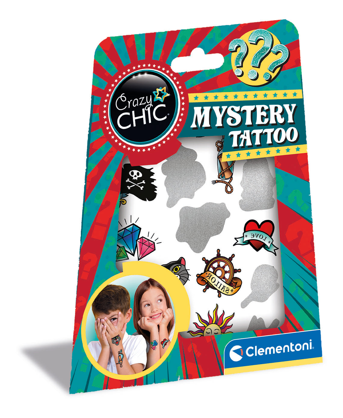 Clementoni: Trucchi Crazy Chic - Misteryl Tattoo