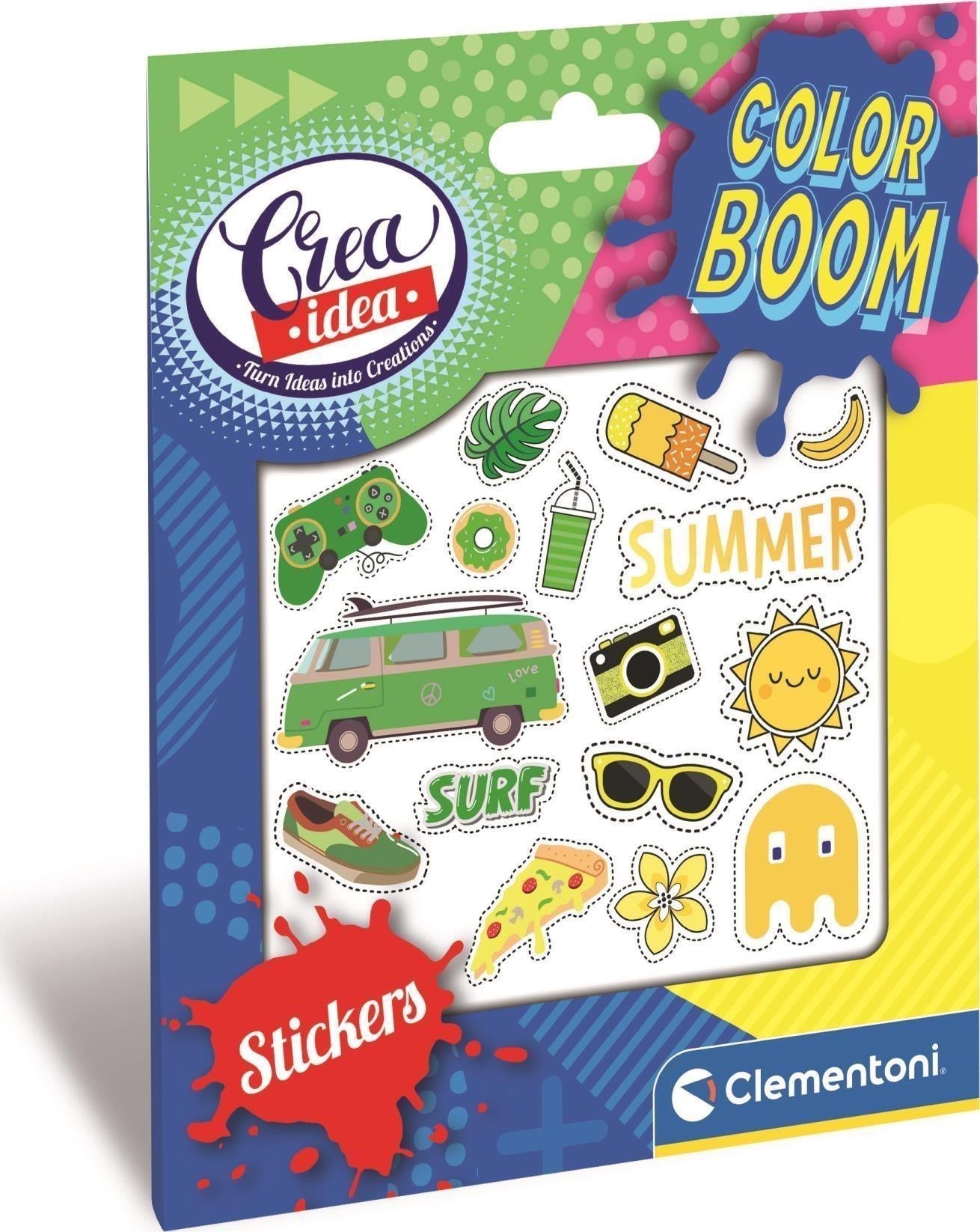 Clementoni: Idea! - Stickers Color Boom Made In Italy