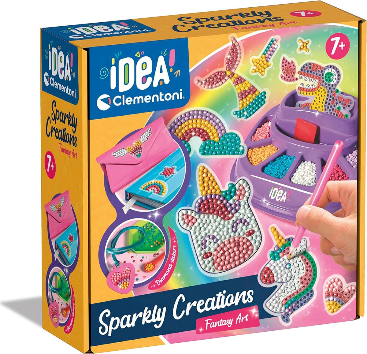Clementoni: Idea Crativi Idea - Creazioni Brillanti Fantasy Art