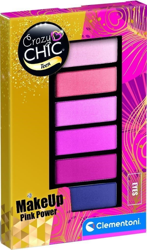 Clementoni Giochi Creativi Crazy Chic Teen - Mini Trucchi Pink Power Made In Italy