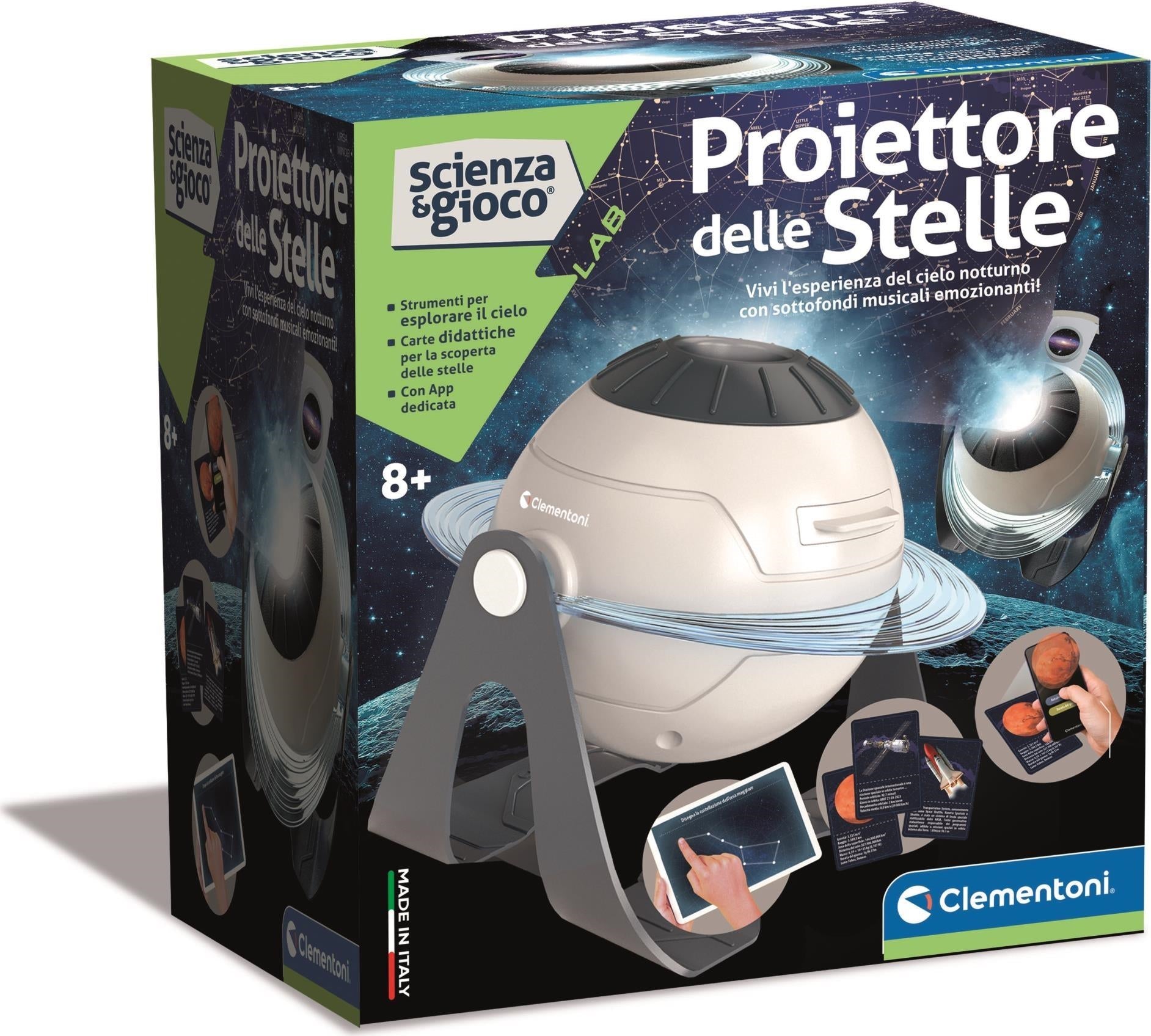 Clementoni: Scientifici Lab - Proiettore Delle Stelle (8+)