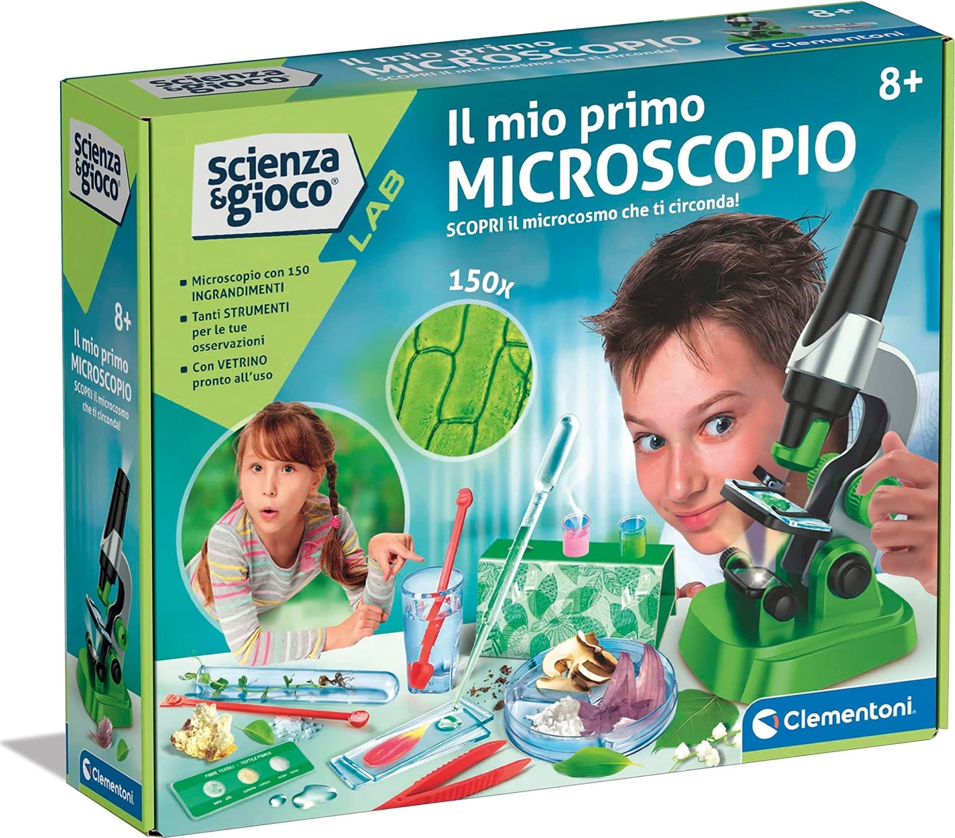 Clementoni: Scienza E Gioco Il Mio Primo Microscopio
