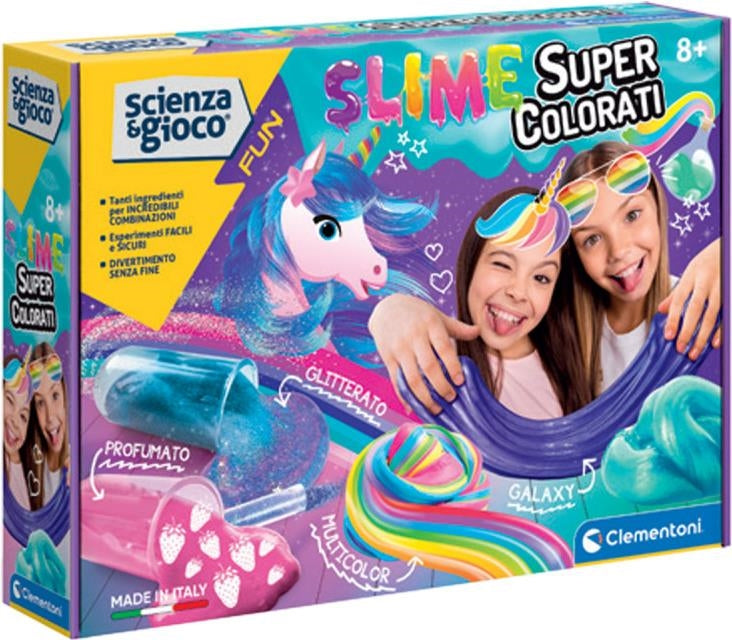 Clementoni: Scienza E Gioco - Fun Slime Super Colorati