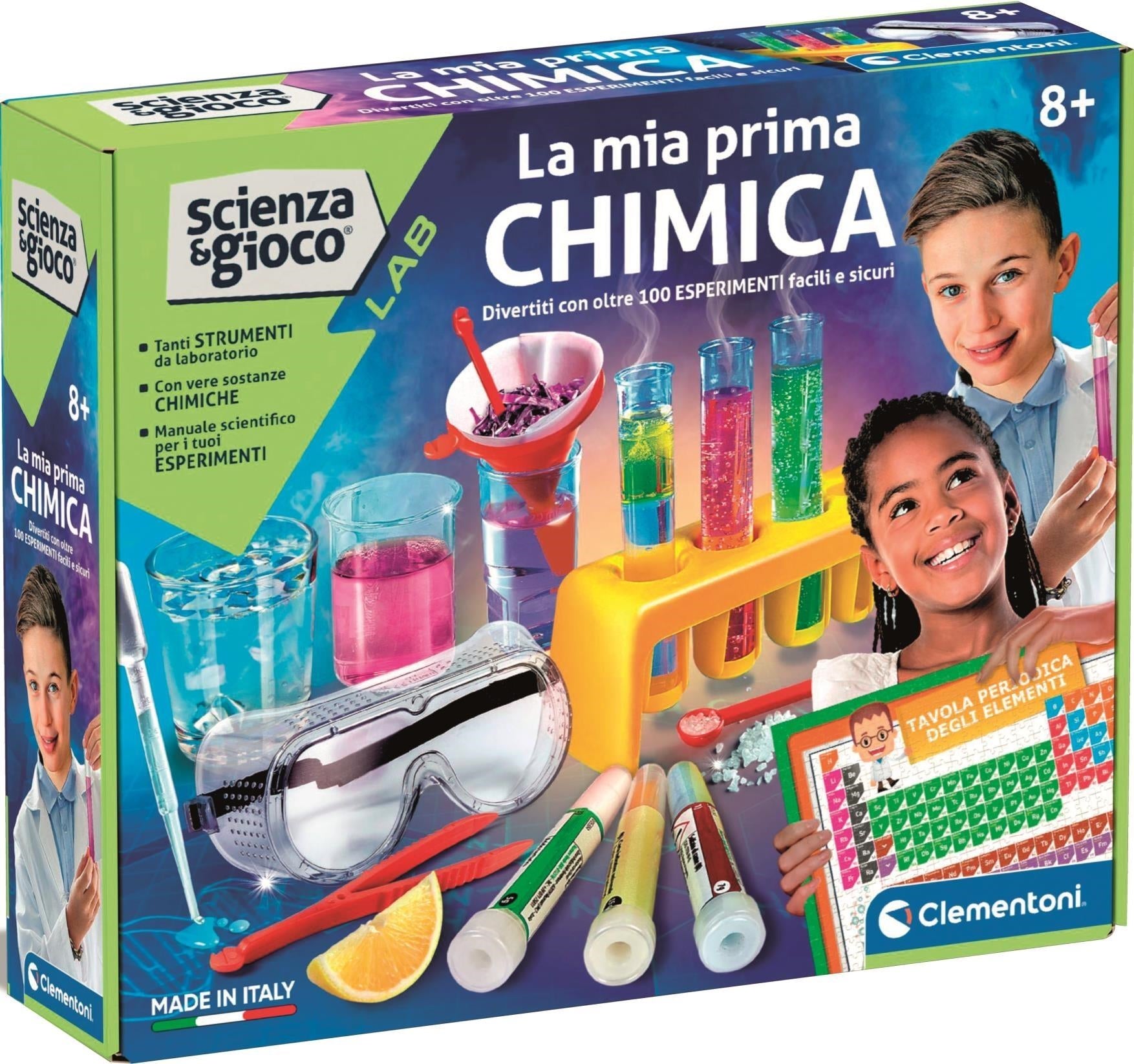 Clementoni: Scienza E Gioco La Mia Prima Chimica Made In Italy
