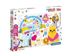 Clementoni: Puzzle 104 Pz - Jewels - Puppies Beauty & Spa