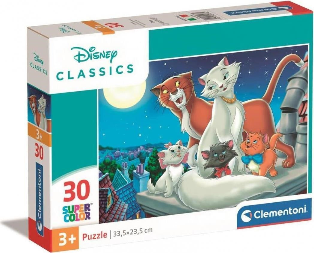 Disney: Clementoni - Animals - Puzzle Made In Italy Pzl 30