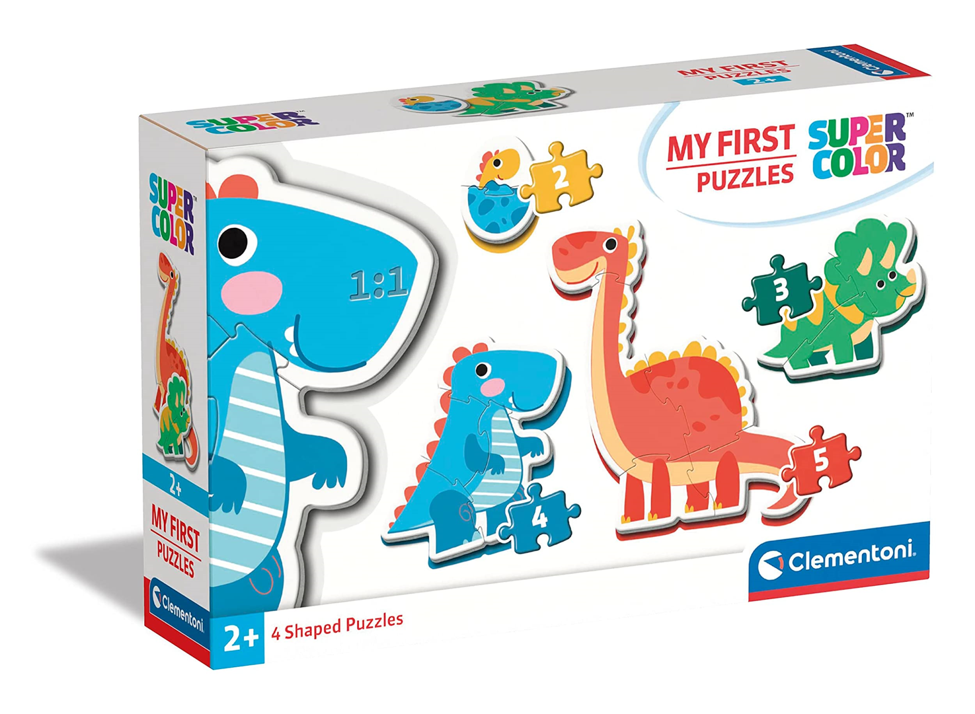 Clementoni: Puzzle Made In Italy Dinosaurs Bambino My First Puzzle