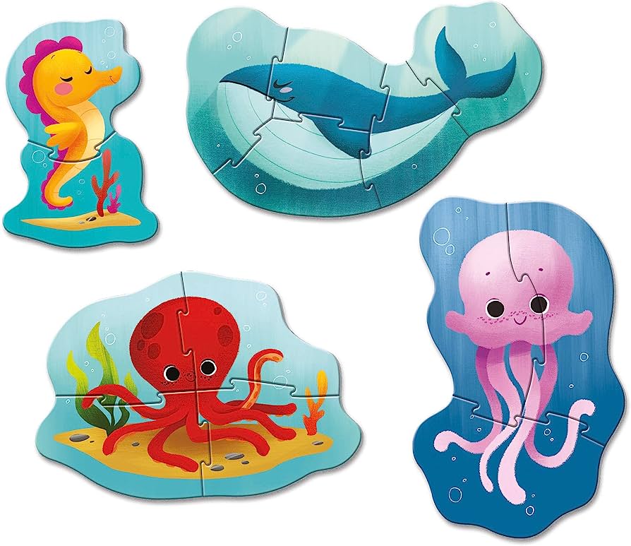 Clementoni: Puzzle Made In Italy Sea Life Bambino My First Puzzle