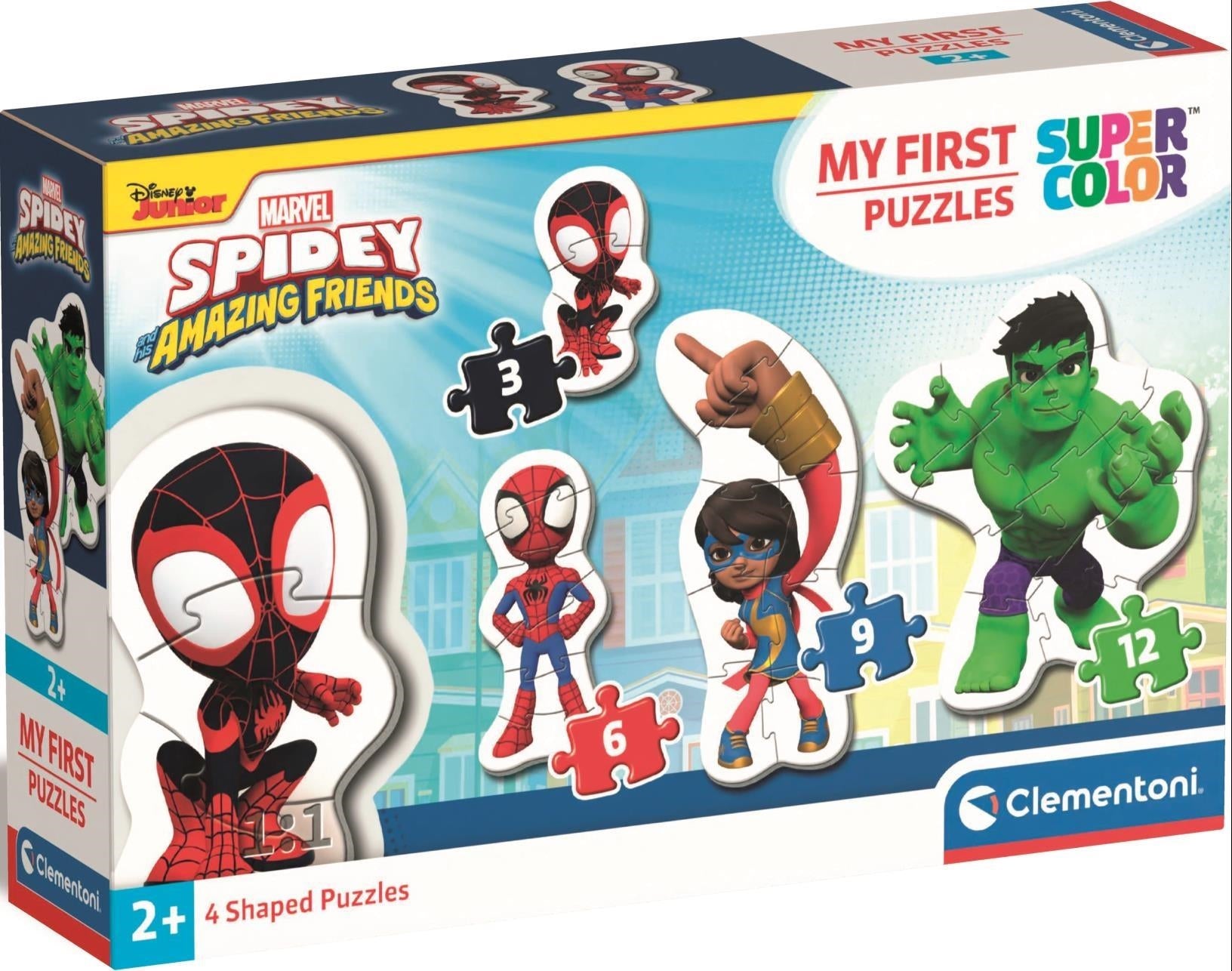 Clementoni Puzzle Bambini My First Puzzle Spidey & Friendsmfp Pz Made In Italy