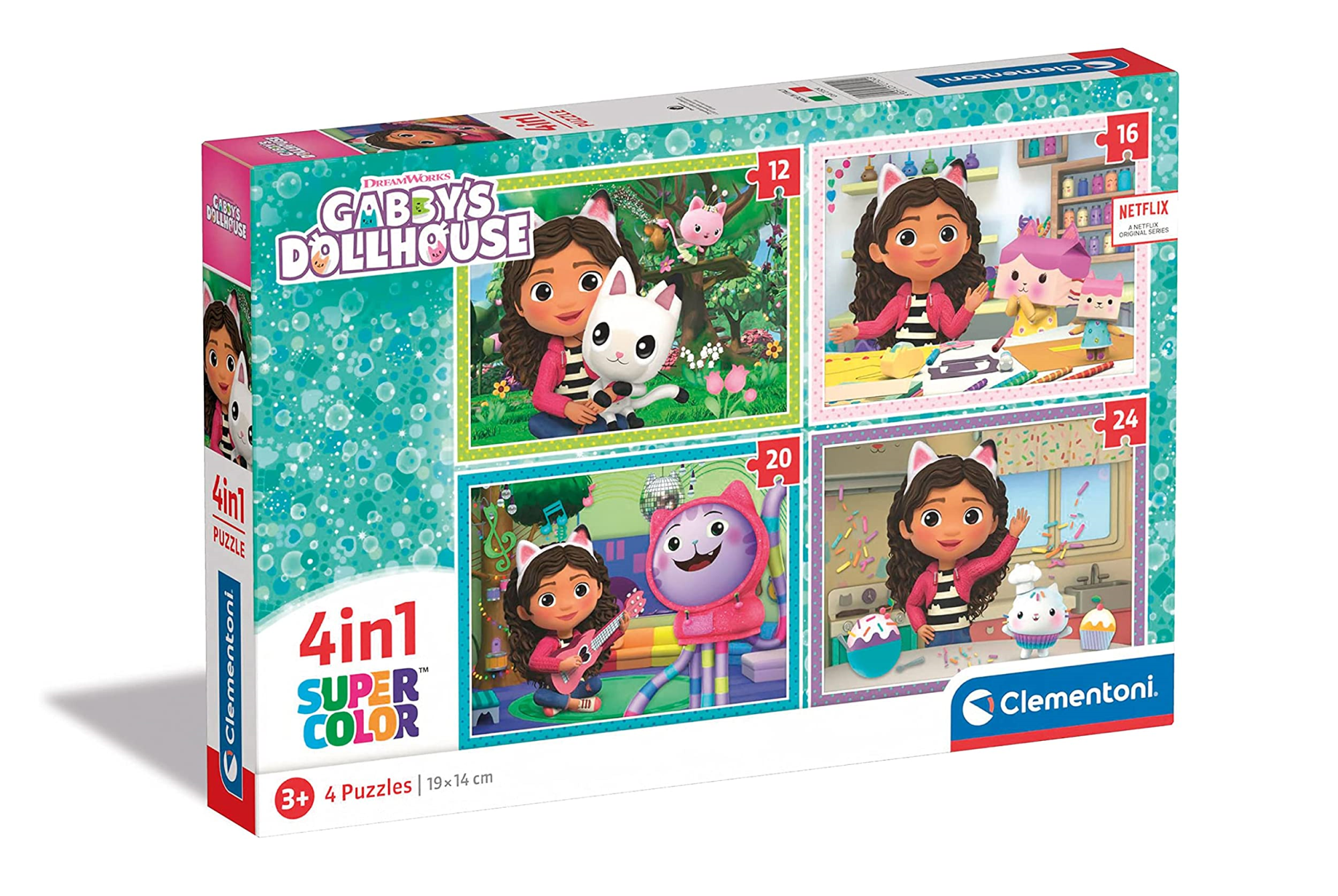 Gabys Dollhouse: Clementoni - Puzzle Made In Italy 4 In 1 Bambino