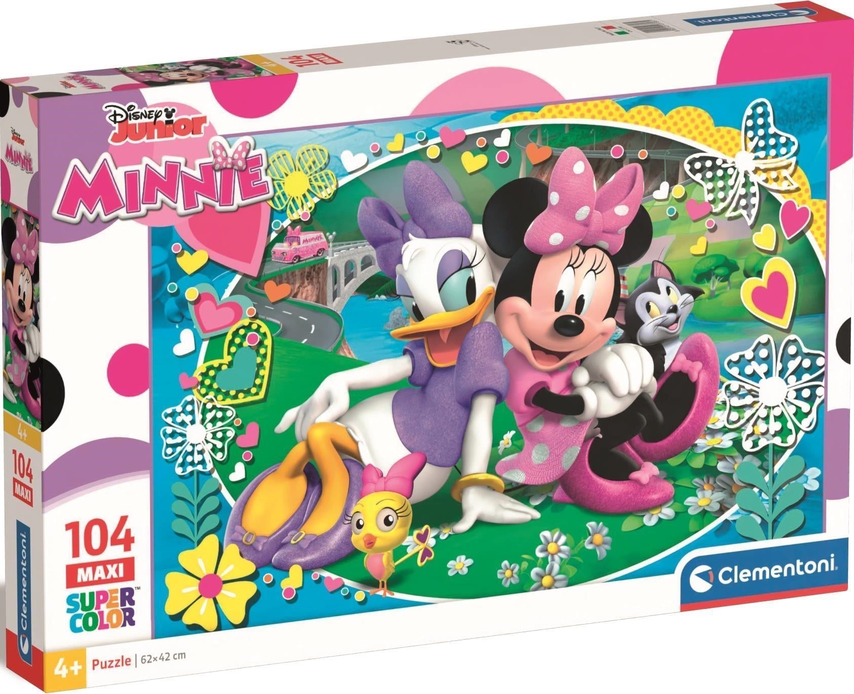 Disney: Clementoni - Puzzle Maxi 104 Pz - Minnie