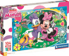 Disney: Clementoni - Puzzle Maxi 104 Pz - Minnie