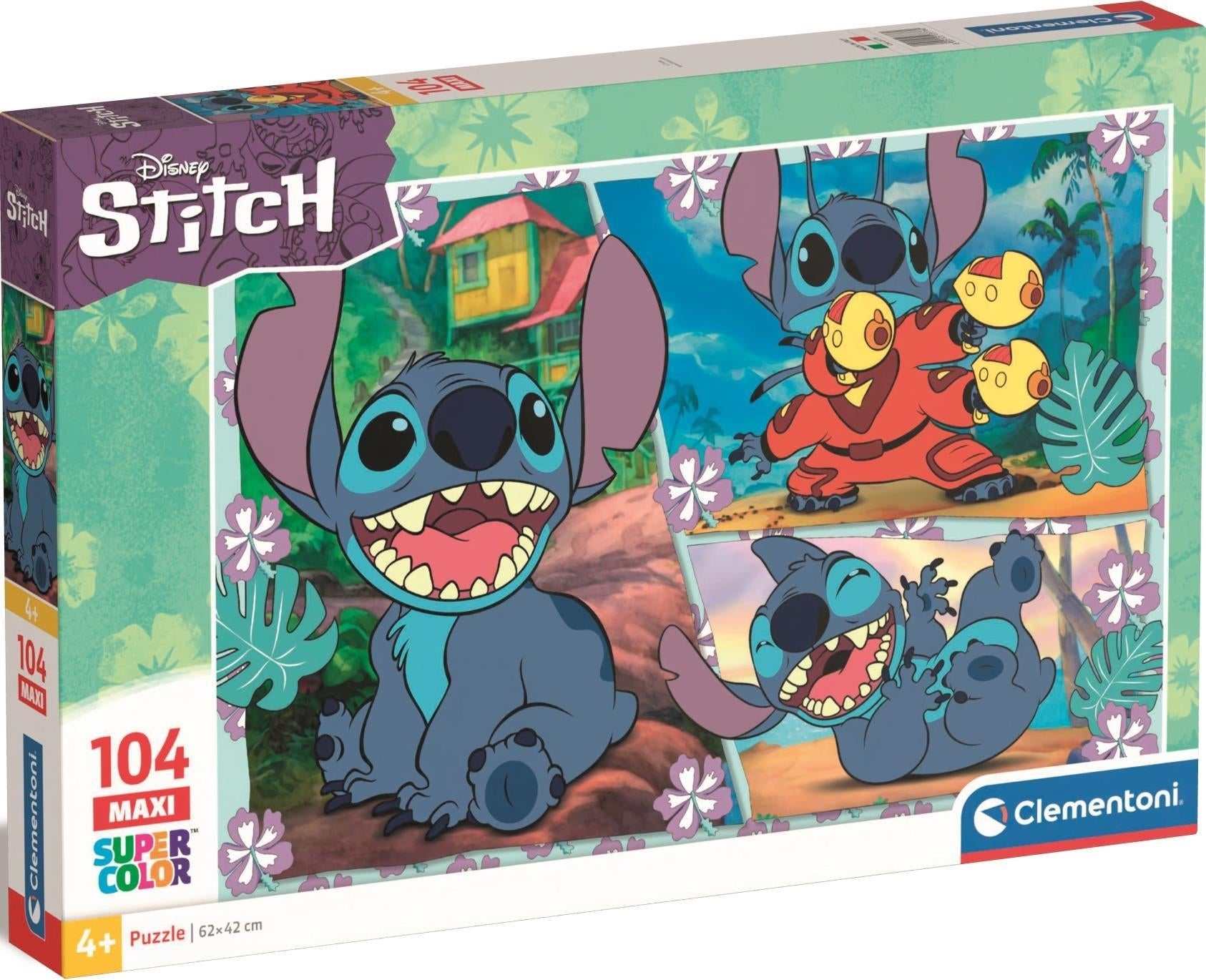 Disney: Clementoni - Lilo & Stitch (Maxi Puzzle 104 Pezzi)