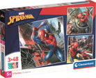 Clementoni Puzzle Bambini Spider Man3x48 Pz Made In Italy