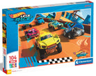 Clementoni Puzzle Bambini Pzl 104 Maxi Hotwheels104 Maxi Pz Made In Italy