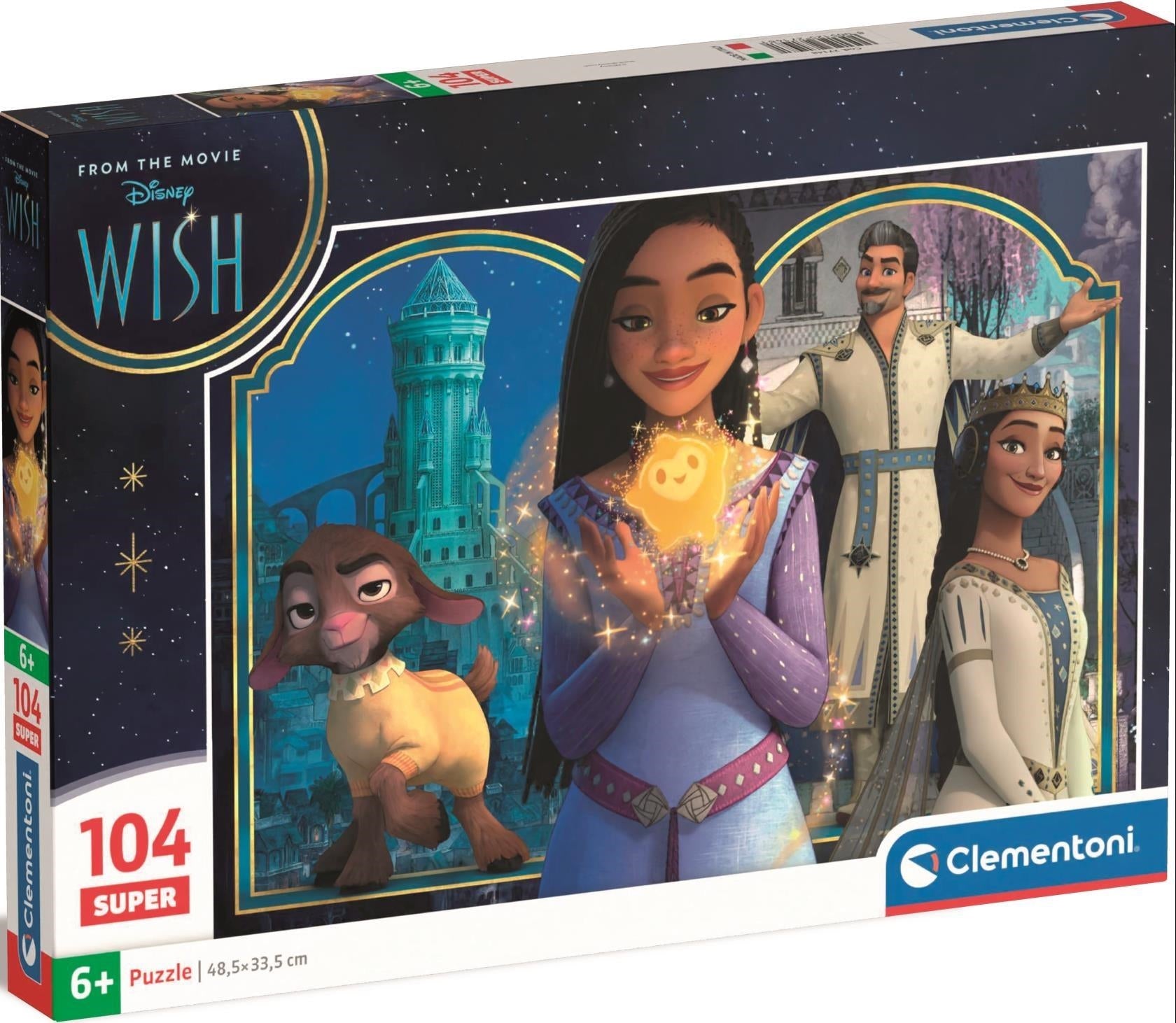 Clementoni Puzzle Bambini Wish104 Super Pz Made In Italy