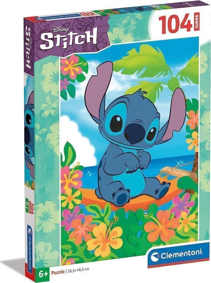 Disney: Clementoni - Lilo & Stitch (Maxi Puzzle 104 Pezzi)