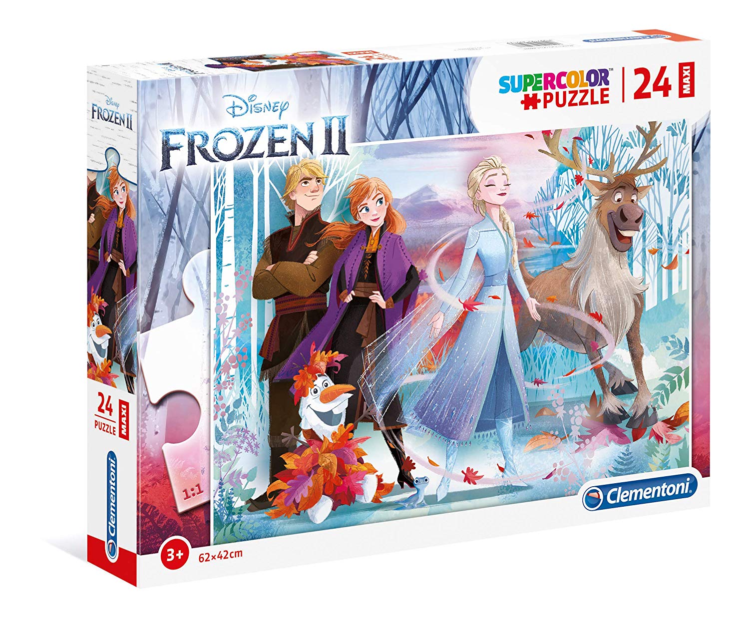 Disney: Clementoni - Puzzle Maxi 24 Pz - Frozen 2