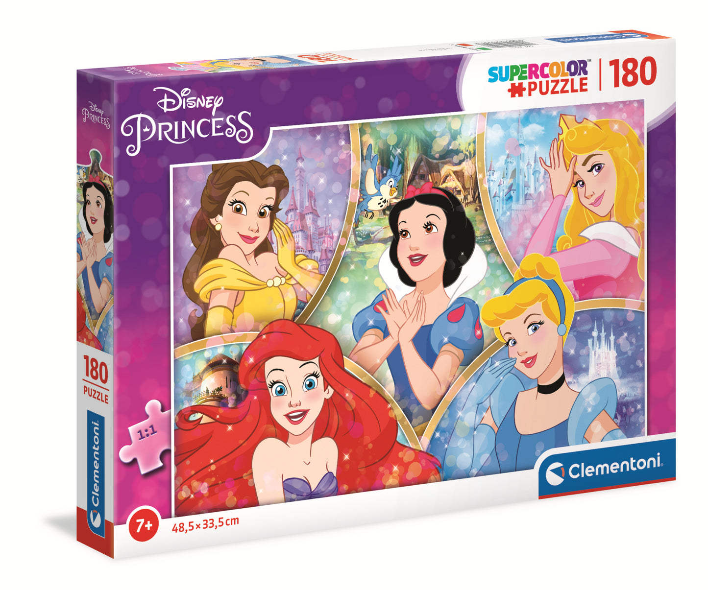 Disney: Clementoni - Puzzle 180 Pz - Disney Princess