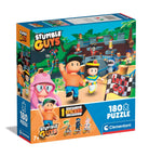 Clementoni Puzzle Bambini Stumble Guys 180 Pezzi Stumble Guys 180 Square Made In Italy