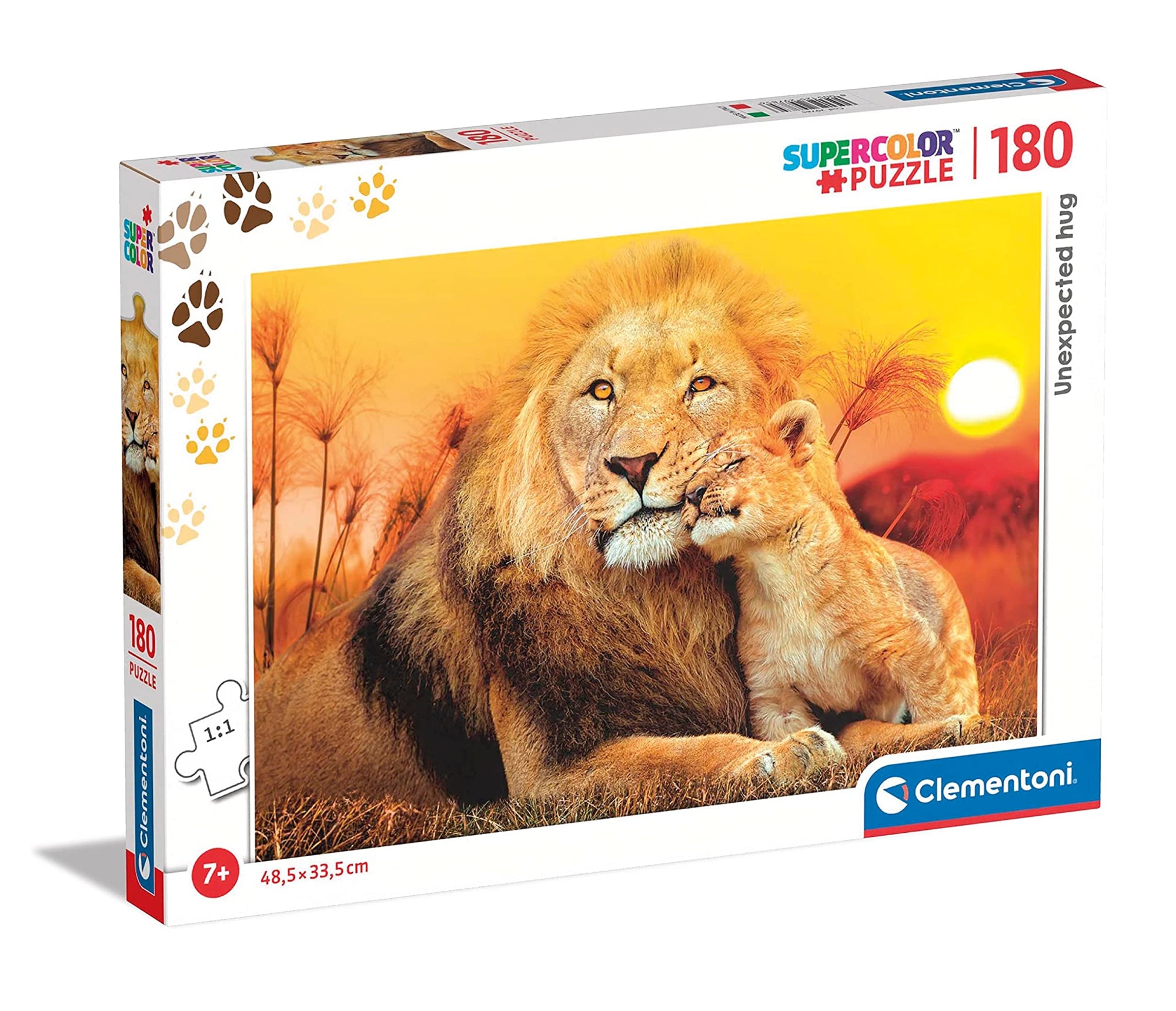 Clementoni: Puzzle Made In Italy Cuccioli Bambino 180 Super