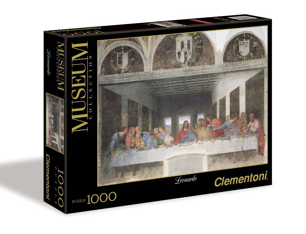 Clementoni: Puzzle 1000 Pz - Museum Collection - Leonardo - Cenacolo