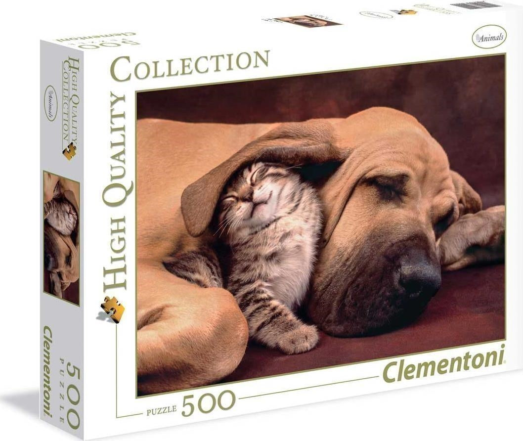 Clementoni: Puzzle 500 Pz - High Quality Collection - Cuddles