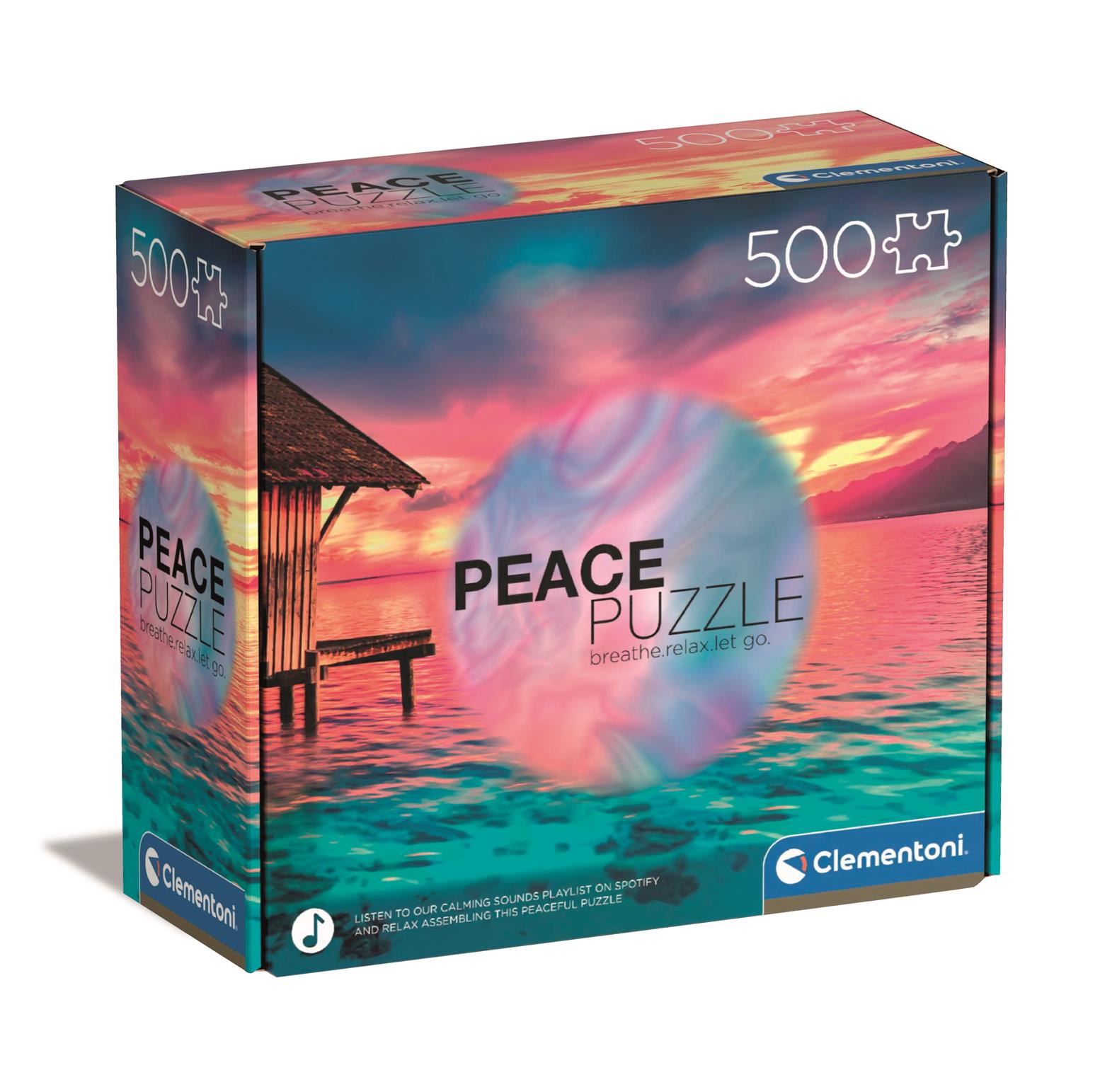 Clementoni: Puzzle Made In Italy Peace 500 Pz